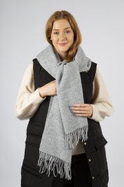 Bea Scarf - Light Grey